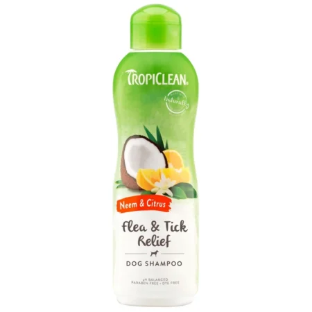 Tropiclean Neem & Citrus Flea & Tick Relief Shampoo 592ml