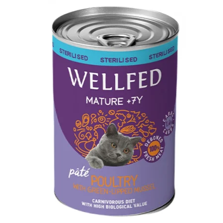 Wellfed Mature 7+ Poultry with Mussel
