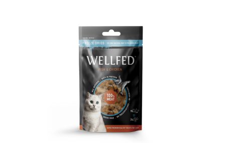 Wellfed Cat Freeze Dried Fish and Chicken 24gr