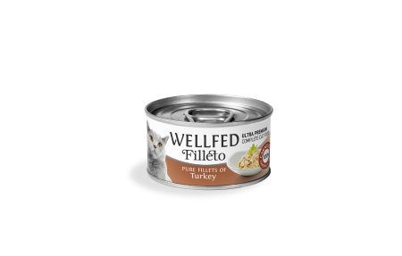 Wellfed Cat Filleto Pure Turkey