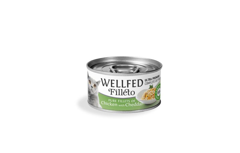 Wellfed Cat Filleto Pure Chicken and Cheddar