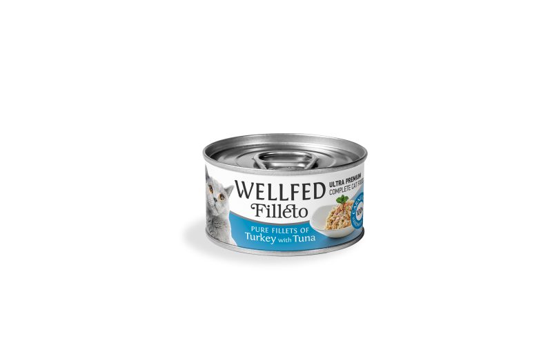 Wellfed Cat Filleto Pure Turkey and Tuna