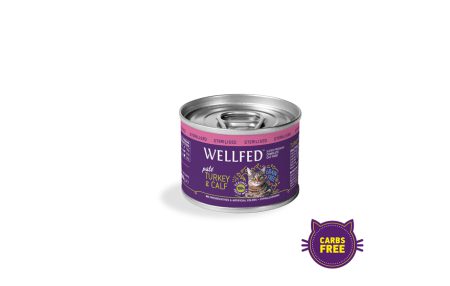 Wellfed Cat Sterilized Turkey & Veal