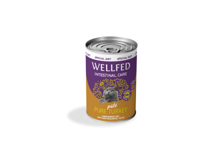 Wellfed Cat Sterilized Turkey Intestinal Care