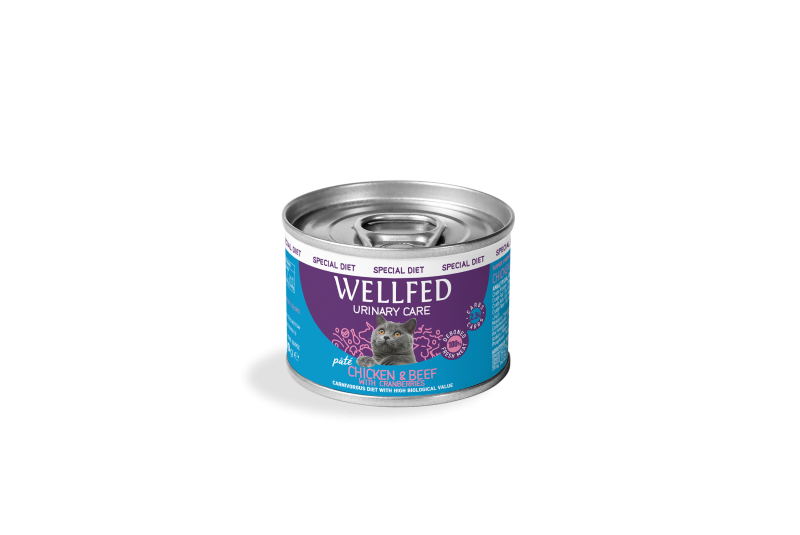 Wellfed Urinary Chicken & Beef with Cranberries 200gr