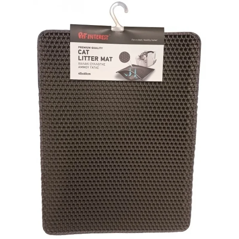 Pet Interest Cat Litter Mat 45x60cm with Velcro