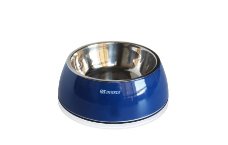 Pet Interest Deluxe Blue Bowl