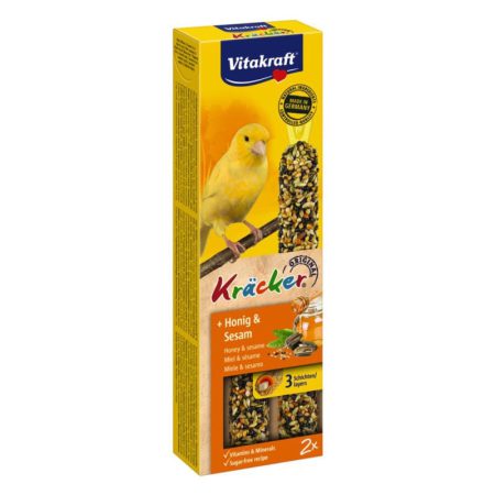 Vitakraft Kracker Duo για Καναρίνια με Μέλι και Σουσάμι