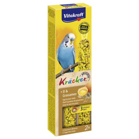 Vitakraft Kracker Duo για Παπαγαλάκια με Αυγό και Σπόρους