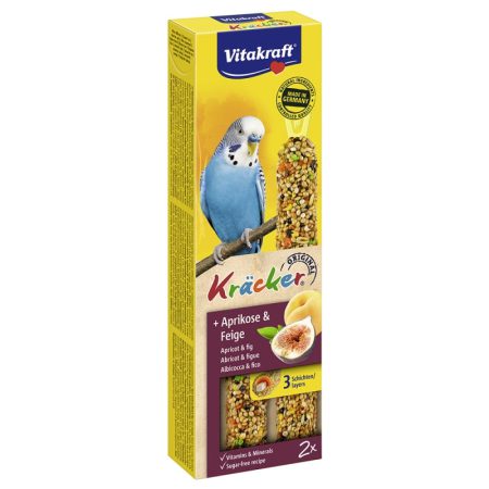 Vitakraft Kracker Duo για Παπαγαλάκια με Βερύκοκο και Σύκο
