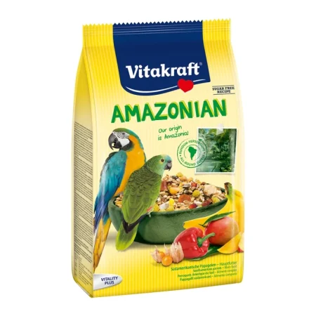 Vitakraft Menu Amazonian Super Premium Basic Food for Amazon Parrots 750g