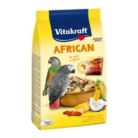 Vitakraft Menu African Super Premium Food for Senegal and Jaco Parrots 750g