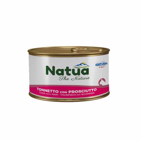 Natua Γατοτροφή Τόνος & Προσούτο σε Ζελέ