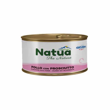 Natua Κονσέρβα Γάτας Κοτόπουλο & Προσούτο
