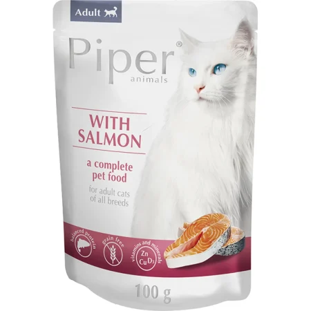 Piper Cat Adult Σολομός Pouch