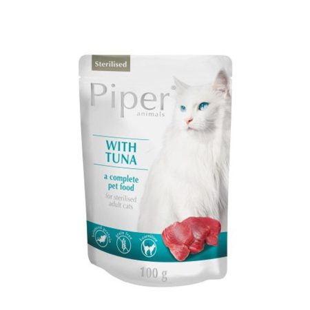 Piper Cat Adult Sterilised Τόνος Pouch