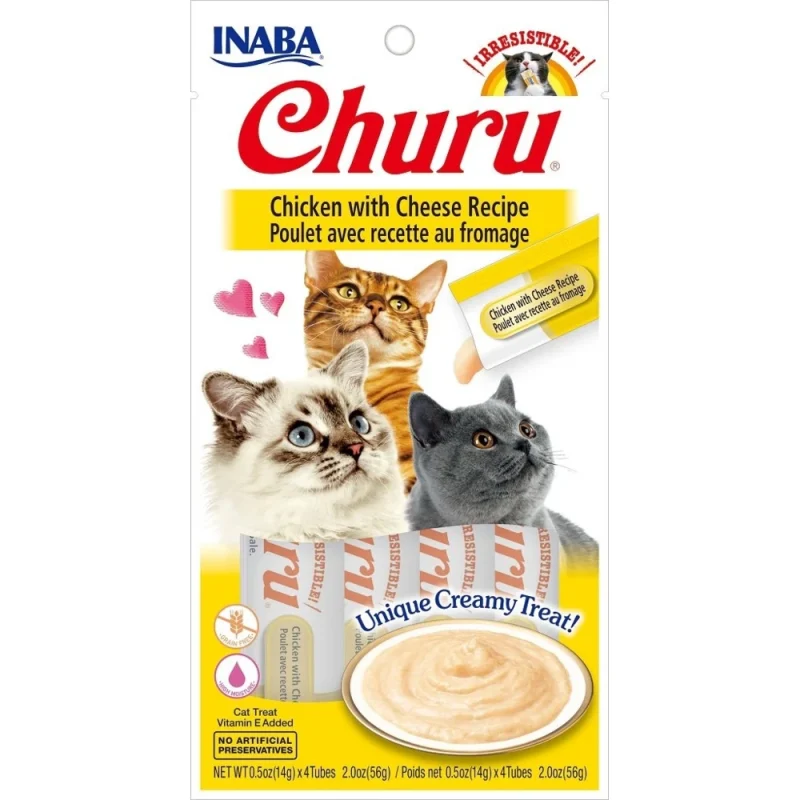Churu Cat Κοτόπουλο με Τυρί
