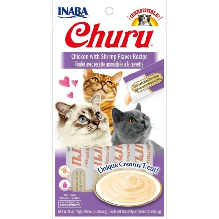 Churu Cat Chicken with Shrimp