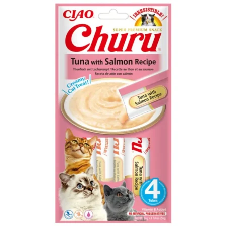 Churu Cat Λιχουδιά Τόνος & Σολομός