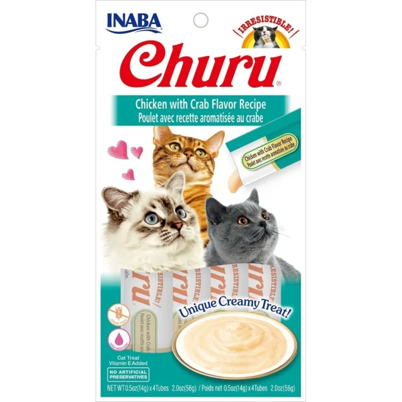 Churu Cat Chicken with Crab