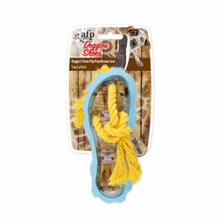 AFP Doggie’s Chew Flip Flop Mooow Cow - Παιχνίδι Σκύλου