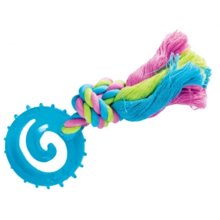 Puppy TPR Knot Toy Wheel