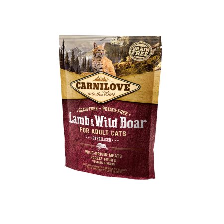Carnilove Sterilised Cat Lamb Wild Boar