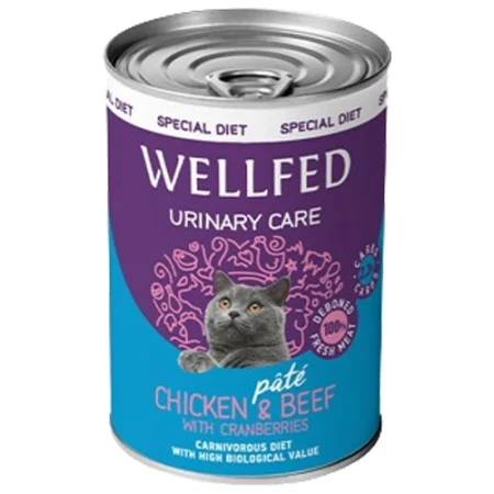 Wellfed Urinary Κοτόπουλο & Βοδινό με Κράνμπερι