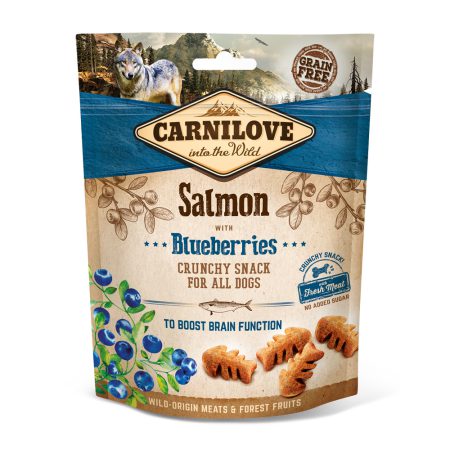 Carnilove Dog Snack Crunchy Salmon with Blueberries 200gr
