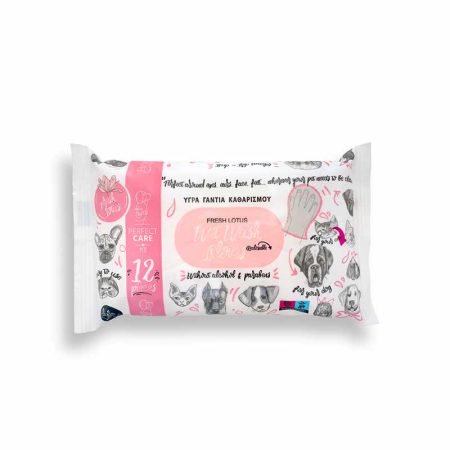 Perfect Care Wet Glove Fresh Lotus 12ct