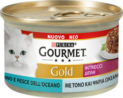 Purina Gourmet Gold Ταρτάρ Τόνος & Ψάρια Ωκεανού