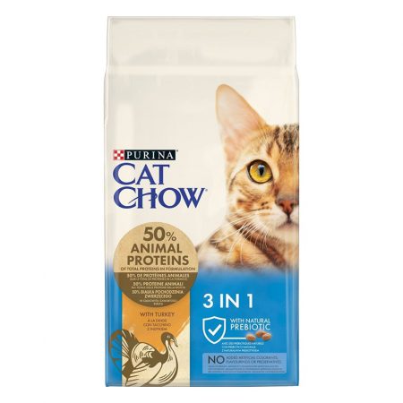 Purina Cat Chow 3in1 Γαλοπούλα