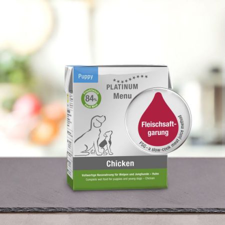 Platinum Menu Puppy Chicken 375gr