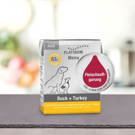 Platinum Menu Duck & Turkey 185gr