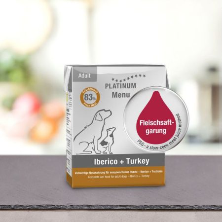 platinum menu iberico turkey 375gr