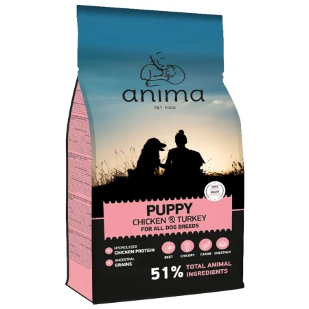 Anima Puppy Chicken & Turkey 14kg