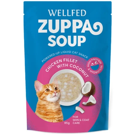 Pet Interest Wellfed Zuppa Soup Chicken & Coconut 85gr