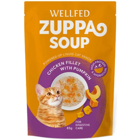 Pet Interest Wellfed Zuppa Soup Chicken & Pumpkin 85gr