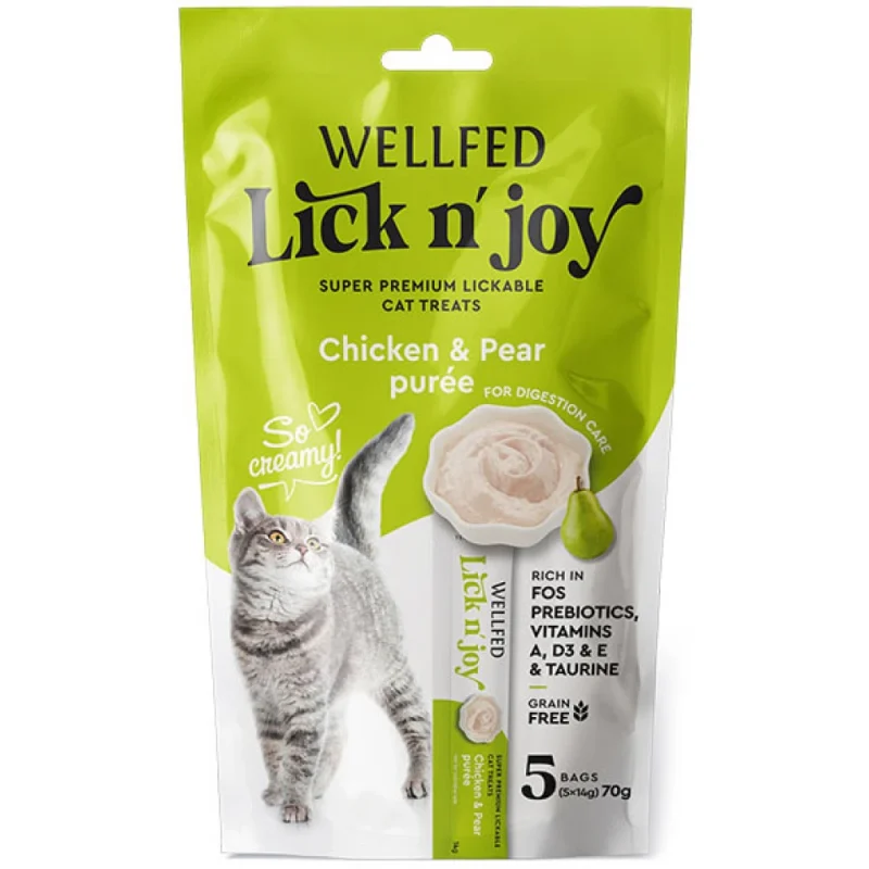 Pet Interest Wellfed Lick N Joy Chicken & Pear