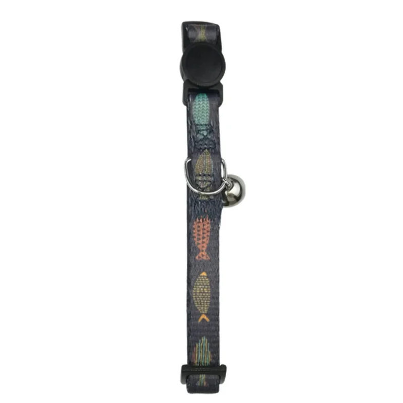 Cat Collar Fish Brown