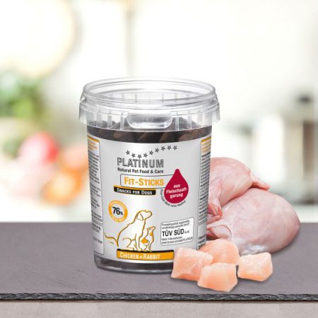platinum fit-sticks chicken rabbit 300gr