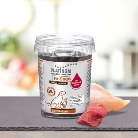 platinum fit-sticks chicken lamb 300gr