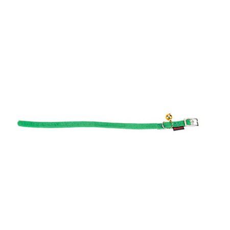 Stretch Line Cat Collar Green
