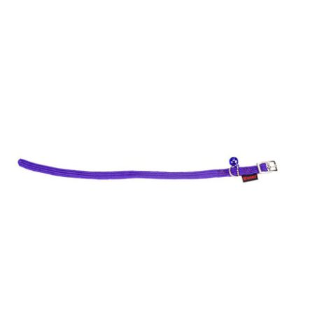 Stretch Line Cat Collar Purple