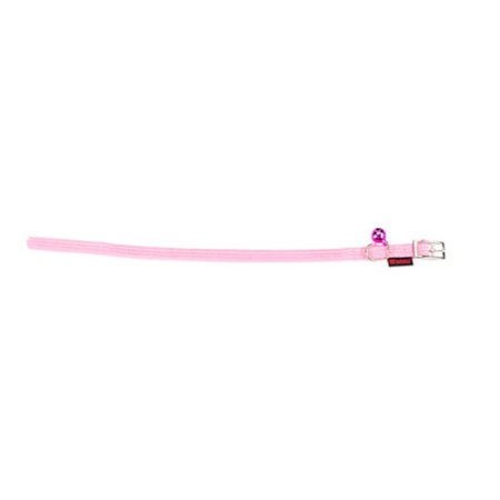 Stretch Line Cat Collar Pink
