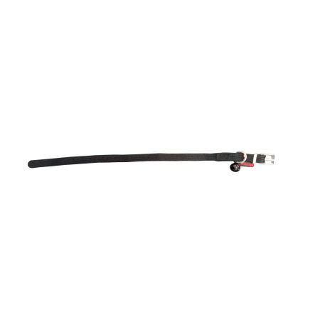 Stretch Line Cat Collar Black