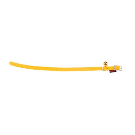 Stretch Line Cat Collar Yellow