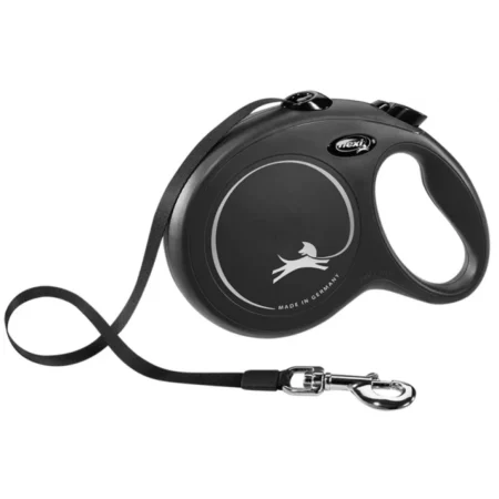 Flexi New Classic Large Ιμάντας 5m Μαύρος