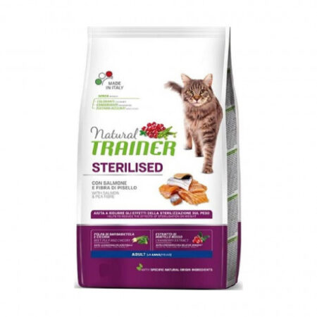 Natural Trainer Cat Sterilised Σολομός
