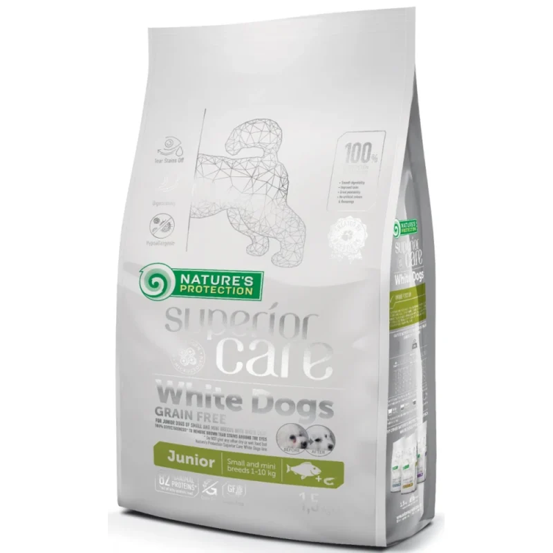 Nature’s Protection White Dog Junior 1.5kg
